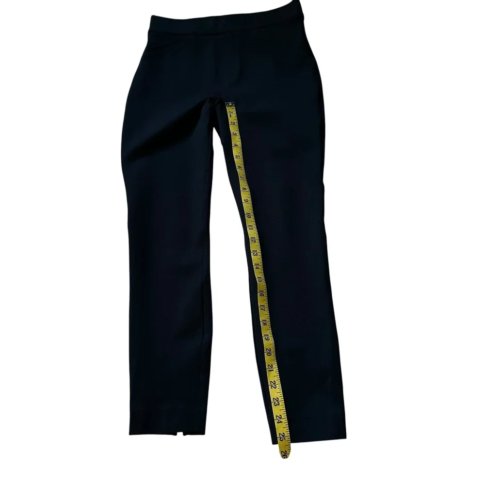 SPANX The Perfect Black Pant Trousers Ankle Backseam Slimming Size Small